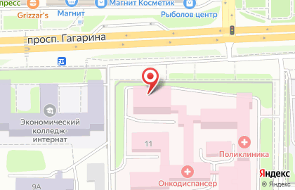 Оренбургский областной клинический онкологический диспансер на карте