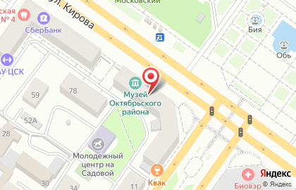 Супермаркет оптово-розничной продажи цветов FLOraОПТ в Октябрьском районе на карте