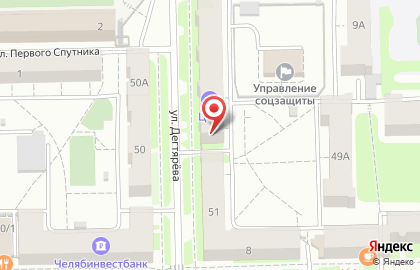 Интернет-гипермаркет OZON.ru в Металлургическом районе на карте