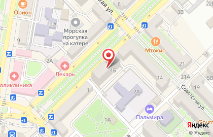 Ателье по пошиву постельного белья Глория в Каспийске на карте