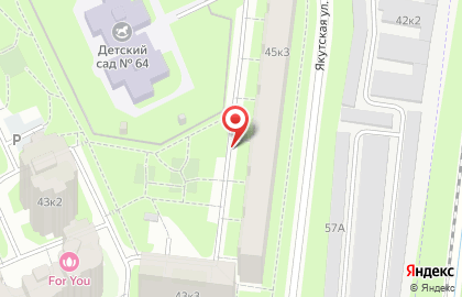 По # 23 Невского Райсовета воа на карте