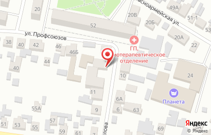 Юридический кабинет Сиротинина А.С. на улице Михайлова на карте
