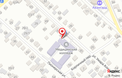 Кисловодский медицинский колледж на карте