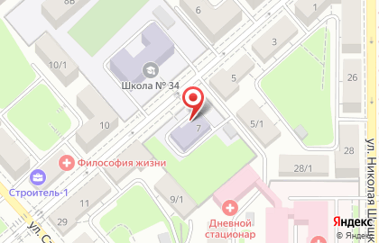 Детский сад №168 на улице Менделеева на карте