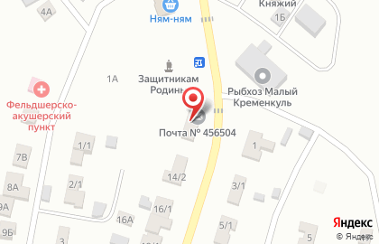 Почтовое отделение №4, пос. Северный на карте