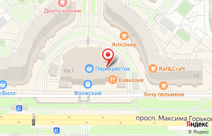 Магазин детских товаров Детский мир на проспекте Максима Горького на карте