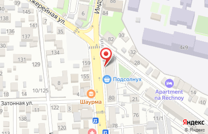 Фирменный магазин пива Кроп-пиво на Индустриальной улице на карте