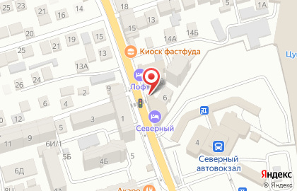 Киоск в Махачкале на карте