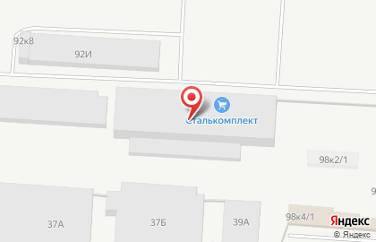Завод металлокровли Сталькомплект на улице Героев Хасана на карте
