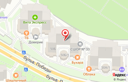 Центр Правовой Защиты в Коминтерновском районе на карте