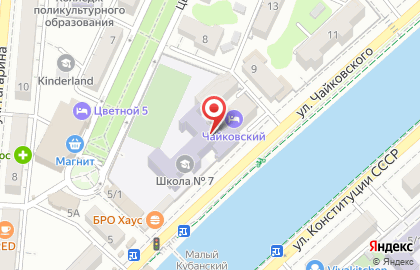 Cappuccino на улице Чайковского на карте
