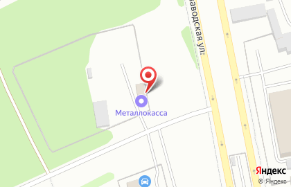 Пункт приема металлолома Металлокасса на Нефтезаводской улице на карте