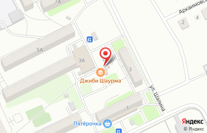 Магазин Долина в Оренбурге на карте