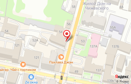 Магазин кондитерских изделий Золотая ласточка на Московской улице на карте