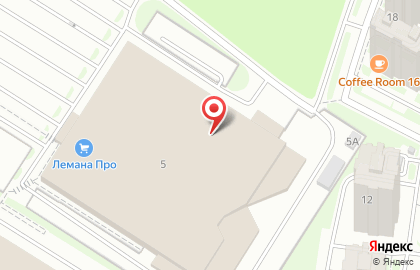 Супермаркет Leroy Merlin на улице Аркадия Шипунова на карте