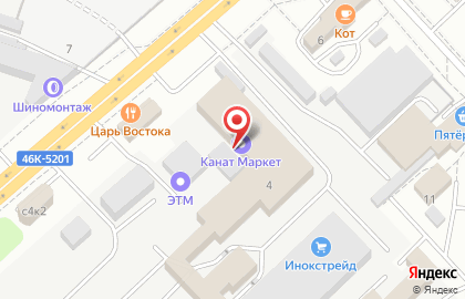 ОАО Банкомат, Промсвязьбанк на Дзержинском шоссе на карте