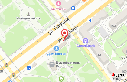 Магазин кондитерских изделий Пчелка в Промышленном районе на карте