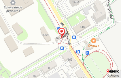 Трамвайное депо №1, МУП Ульяновскэлектротранс на карте