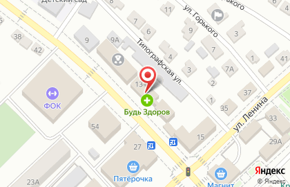 Аптека Будь здоров! на Советской улице, 13 на карте