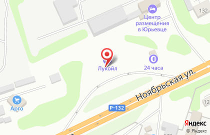 Лукойл-центрнефтепродукт на улице Ноябрьской на карте