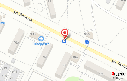 Магазин цветов Пестик и тычинка на улице Ленина на карте
