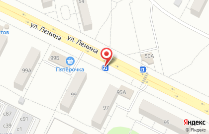 Магазин цветов Пестик и тычинка на улице Ленина на карте