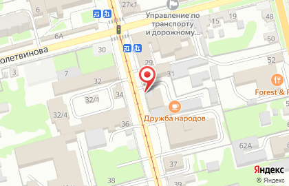 Магазин в Туле на карте