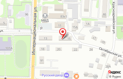 ООО Профит Восток на Октябрьской улице на карте