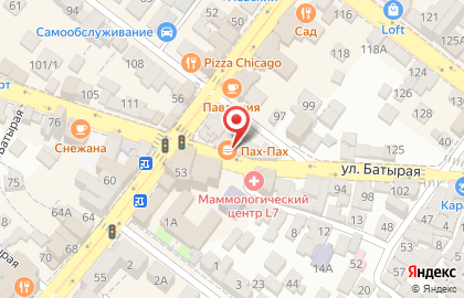 Кафе быстрого питания Durum в Ленинском районе на карте