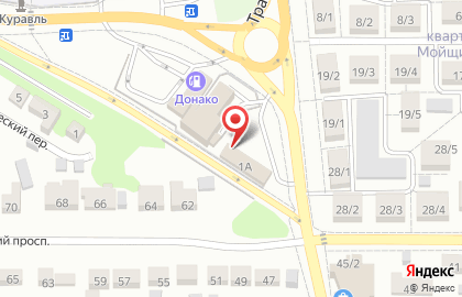 Автомойка Garage в Коминтерновском районе на карте