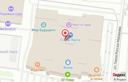 Торговый Центр "Ясень" на карте