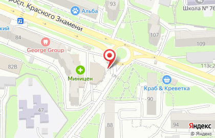 BUBO на проспекте Красного Знамени на карте