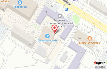 Магазин Умею плавать в Советском районе на карте
