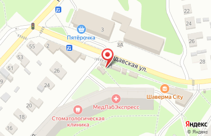 Киоск по продаже фруктов и овощей в Орджоникидзевском районе на карте