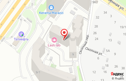 СибКапСтрой в Октябрьском районе на карте