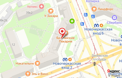 Стиль на Новочеркасском проспекте на карте