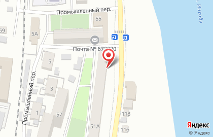 Супермаркет Забайкальский Привозъ на Промышленной улице на карте
