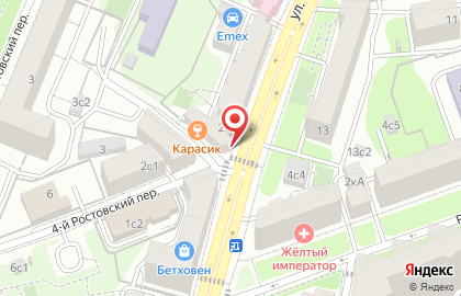Винный бутик Винум на метро Смоленская на карте