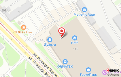 Туристическое агентство Баунти Турс на улице Рихарда Зорге на карте