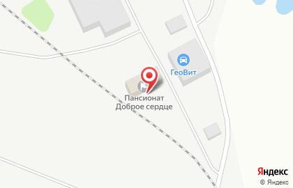 Пансионат для пожилых людей Доброе сердце в Томске на карте
