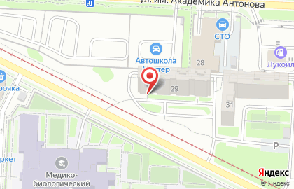 Детский развивающий центр Индиго в Ленинском районе на карте