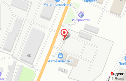 Киоск фастфудной продукции в Левобережном районе на карте