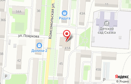 Столичный, ООО Гильдия на Комсомольской на карте