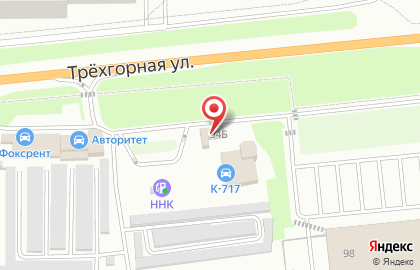 Страховое агентство Союз на Трёхгорной улице на карте