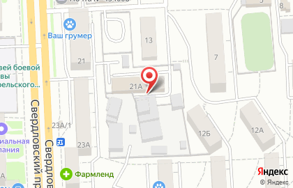 Вико на Свердловском тракте на карте