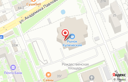 Билайн - Интернет-провайдер на улице Академика Павлова на карте