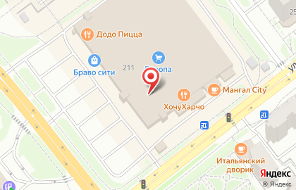 Офис продаж Билайн на улице Чичерина на карте