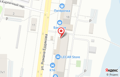 Сеть мини-маркетов Оазис в Октябрьском районе на карте