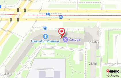 Автошкола Штиль на проспекте Маршала Жукова на карте