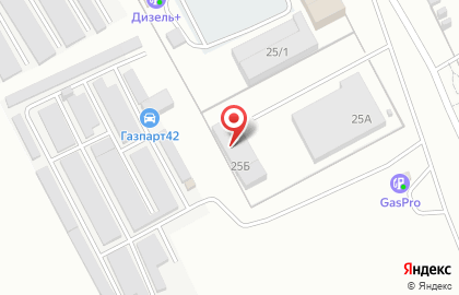 Складской холодильный комплекс Фрост на карте
